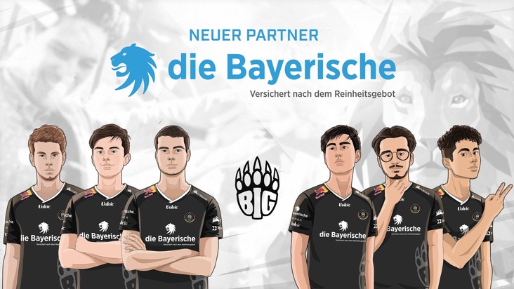 Pressemeldung: Einstieg in den E-Sport: Versicherungsgruppe die Bayerische neuer Partner von Berlin International Gaming