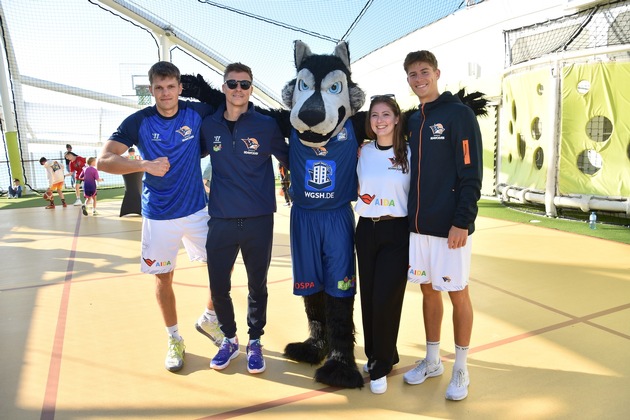 AIDA &amp; Rostock Seawolves mit Basketballcamps auf hoher See