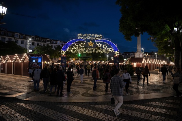 Lissabon zur Weihnachtszeit: Festlicher Lichterglanz und sanfte Winterstimmung