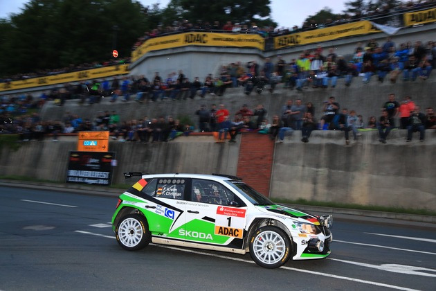 DRM: SKODA AUTO Deutschland Duo Kreim/Christian siegt bei der Thüringen Rallye (FOTO)