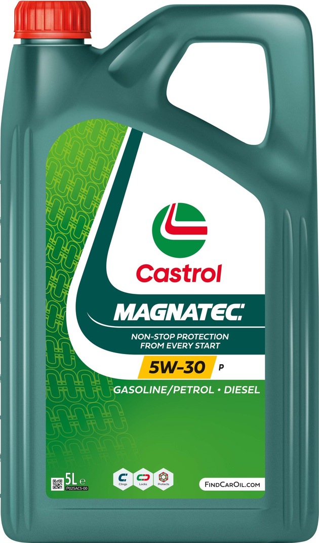 **Pressemeldung** Castrol bringt fortschrittliches Motorenöl Castrol MAGNATEC 5W-30 P auf den Markt