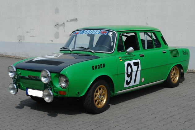 SKODA schickt historisches Trio zur Oldtimer-Rallye Wiesbaden (FOTO)