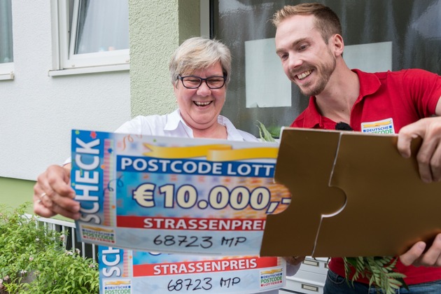 20.000 Euro! Doppeltes Postcode-Glück in Schwetzingen