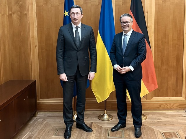 Selenskyjs Sonderbeauftragter Tschernyschow in Berlin / Die Ukraine kann Europa stärken