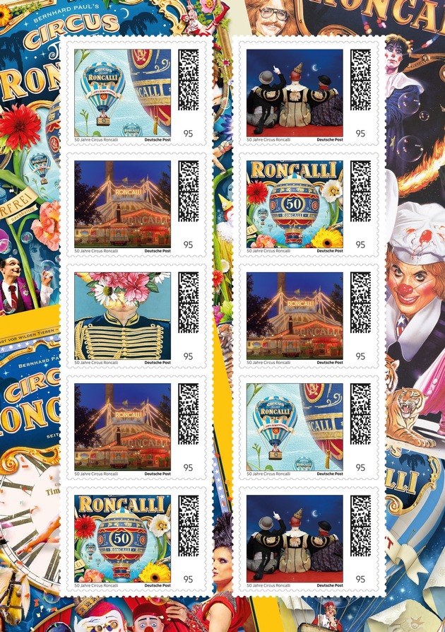 PM: Manege frei f&uuml;r die Roncalli-Briefmarken