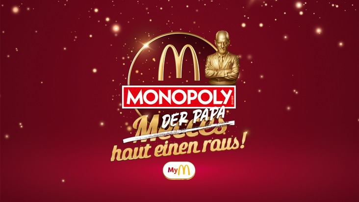 &quot;Der Papa haut einen raus&quot;- Stromberg und McDonald&apos;s Deutschland starten MONOPOLY 2025