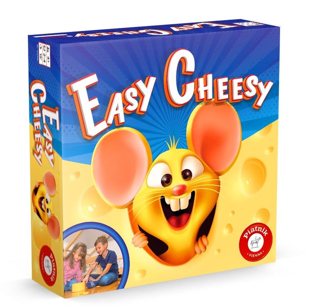 Easy Cheeesy: Ran an den Käse! Schnelles Kinderspiel von Piatnik