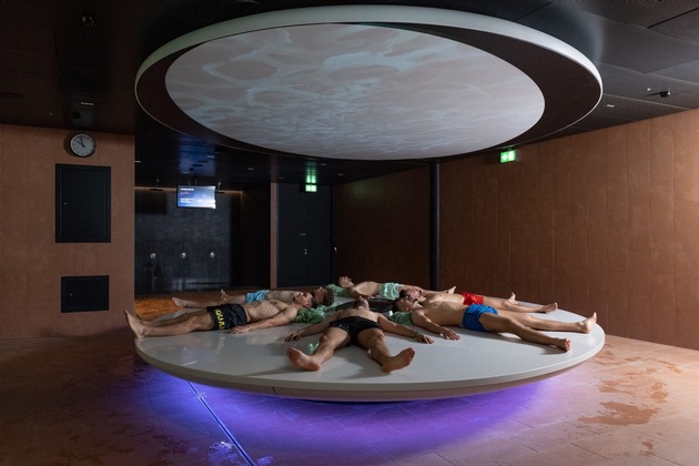 FC Aarau veranstaltet Spezialtraining in der Wellness-Therme FORTYSEVEN