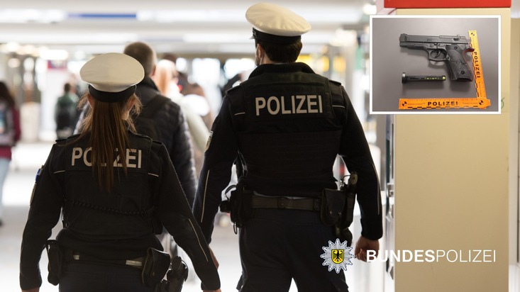 Bundespolizeidirektion München: Reisende mit Softairwaffe bedroht / Bundespolizei ermittelt gegen 29-Jährigen