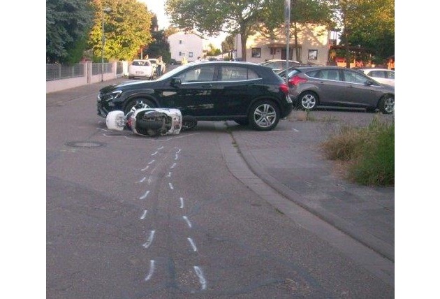 POL-PDLU: Frankenthal - Erneut schwerverletzter Zweiradfahrer nach Unfall: