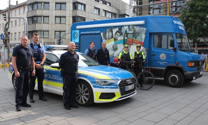 POL-PPKO: Schwerpunktkontrolle Polizei und Ordnungsamt in der Fußgängerzone