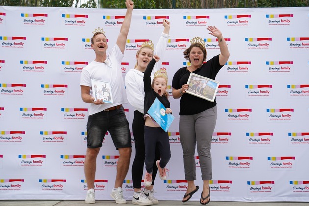 Familie Götze aus Langenhagen gewinnt den ersten Ernsting&#039;s family Familienwettbewerb