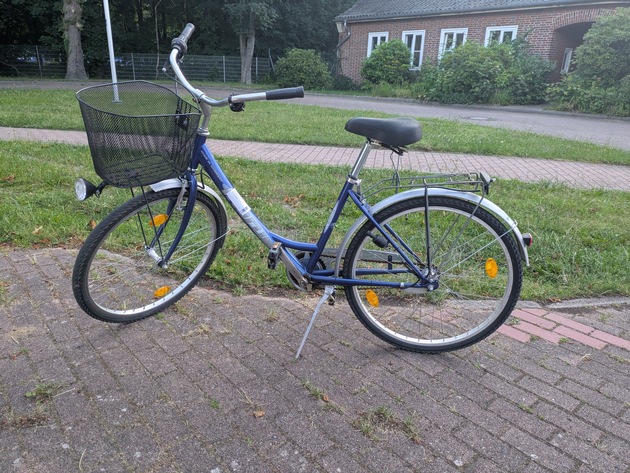 POL-WL: Möglicher Fahrraddiebstahl im Bereich des Naturbades - Polizei sucht Eigentümer