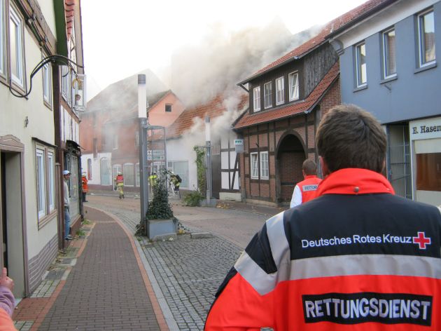 POL-STH: Großbrand in Stadthäger Altstadt