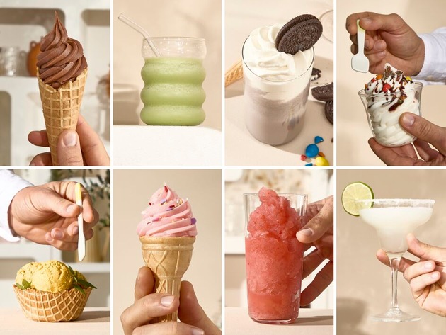 Eisdiele f&uuml;r zu Hause: Die Tefal Freezi serviert Eis &amp; Frozen Drinks auf Knopfdruck