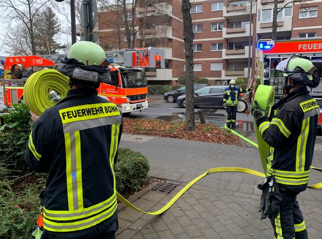 FW-BN: Kleinbrand in Auerberg sorgt für größeren Feuerwehreinsatz.