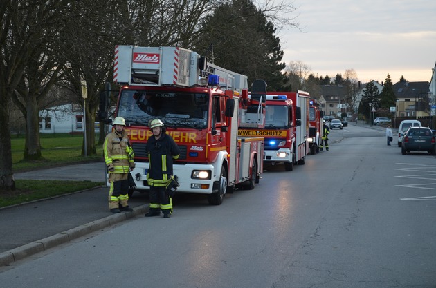 FW-Stolberg: Gasaustritt / Gefahrgut und Sturmeinsatz