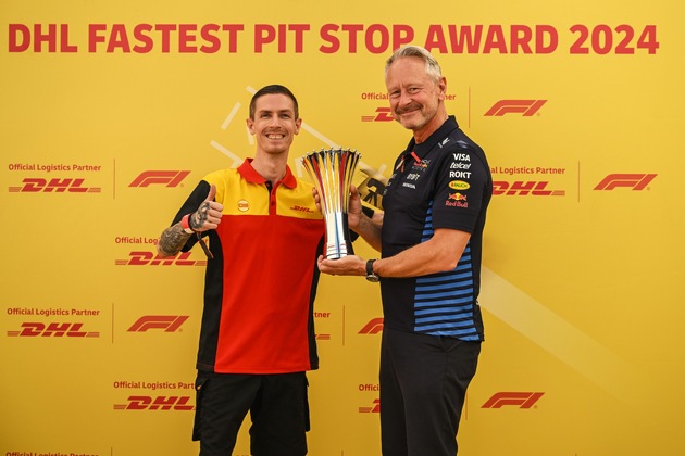 PM: Formel 1®-Saison 2024 endet mit Verleihung des DHL Fastest Lap Award und des DHL Fastest Pit Stop Award / PR: Formula 1® 2024 season concludes with the presentation of the DHL Fastest Lap Award and DHL Fastest Pit Stop Award