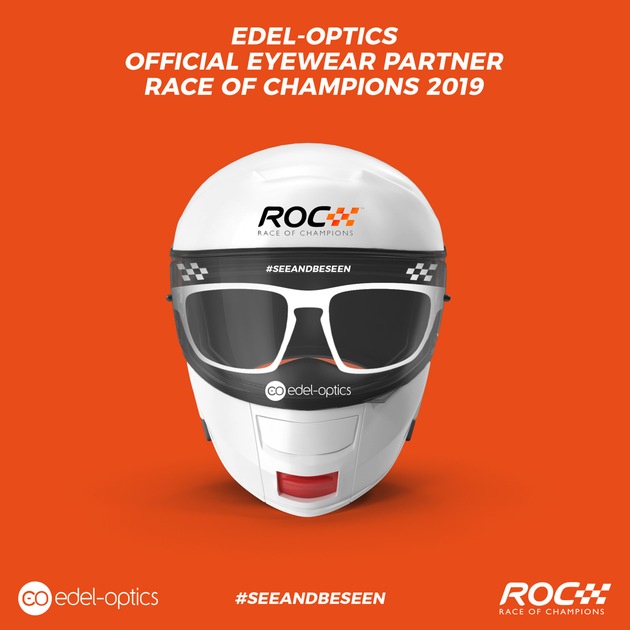 Edel-Optics bietet einmaliges Motorsporterlebnis beim Race Of Champions 2019