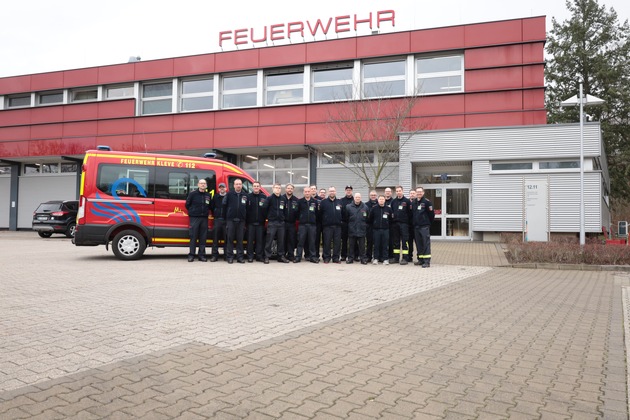 FW-KLE: CBRN-Zug auf Exkursion beim Forschungszentrum J&uuml;lich