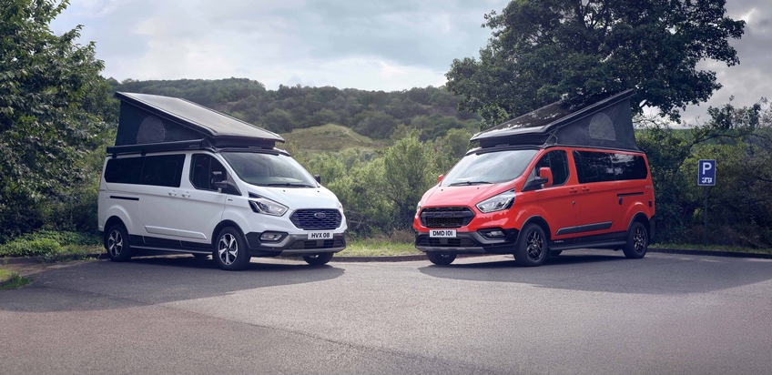 Ford-Werke GmbH: Ford erweitert Nugget Camper-Baureihe um zwei neue Varianten: Active und Trail