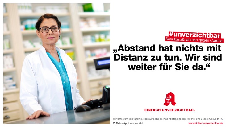 ABDA Bundesvgg. Dt. Apothekerverbände: Arzneimittel in Corona-Zeiten: Apotheken können Patienten schneller und einfacher versorgen