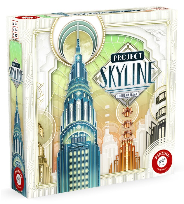 Project Skyline: Clever bauen und haushoch gewinnen - Neues Strategiespiel von Piatnik w&auml;chst in den Himmel
