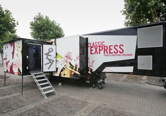 L&#039;Amicale suisse de l&#039;Orchestre royal du Concertgebouw et le Pour-cent culturel Migros présentent le Classic Express  La première salle de concert ambulante pour la première fois dans des écoles suisses