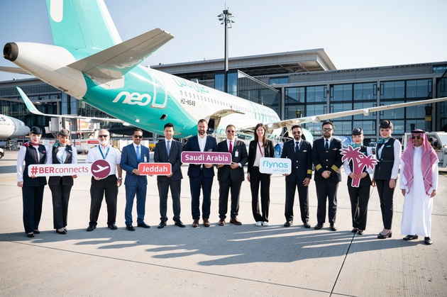 Neue Langstrecke ab BER: flynas fliegt nonstop nach Dschidda in Saudi-Arabien