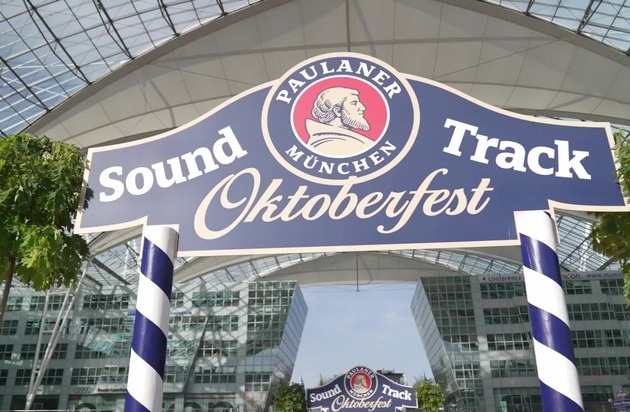 Tourists make music with wheelie bags / German Brewery Paulaner is making the SoundTrack to Oktoberfest