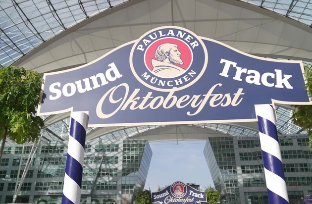 Tourists make music with wheelie bags / German Brewery Paulaner is making the SoundTrack to Oktoberfest Tourists make music with wheelie bags / German Brewery Paulaner is making the SoundTrack to Oktoberfest