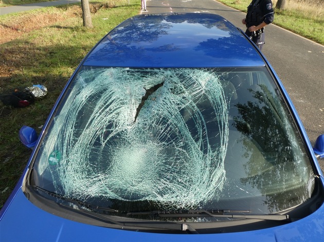 POL-MS: Pedelec-Fahrerin schwer verletzt - Unfall am Heumannsweg