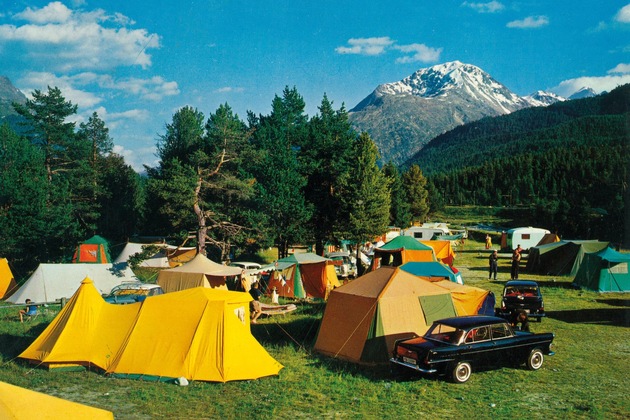 75 Jahre TCS Camping: vom einfachen Zelt zur &quot;Glamping&quot;-Unterkunft