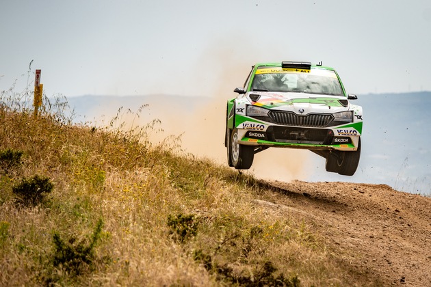 Rallye Estland: ŠKODA Fahrer Andreas Mikkelsen will Tabellenführung in WRC2-Kategorie festigen