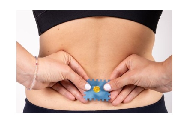 Pflaster gegen Rückenschmerzen: Back-Tape® beseitigt Beckenschiefstand und verbessert Mobilität