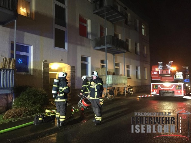 FW-MK: Küchenbrand in der &quot;Aloys-Rüberg-Straße&quot;