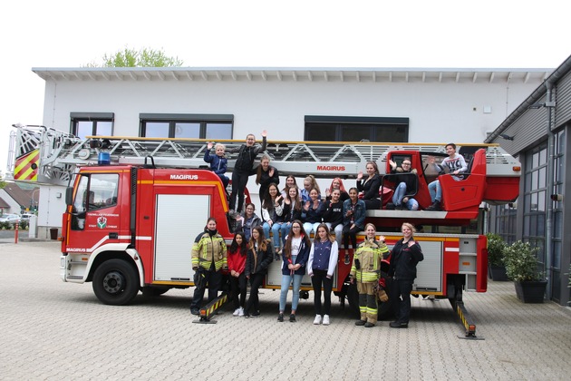 FW-Lohmar: Girls Day bei der Feuerwehr Lohmar