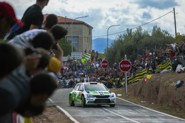 Rallye Spanien: SKODA feiert Doppelsieg mit Tidemand und Kopecky (FOTO)
