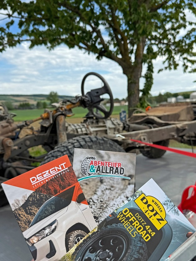 Fast schon am Weg. DOTZ 4x4 & DEZENT auf der Abenteuer & Allrad in Bad Kissingen 2026