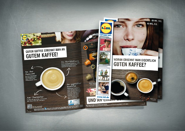 Lidl stellt Kaffee in den Fokus der Qualitätsoffensive /
Am 7. März startet der nächste Themen-Spot im TV