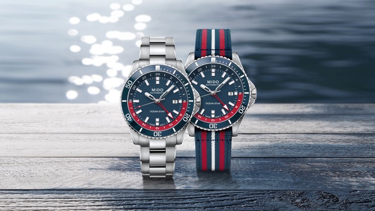 MIDO: Der Trend am Handgelenk: Die Automatikuhr Mido Ocean Star GMT mit zweiter Zeitzone und Wechselband