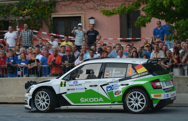 SKODA Pilot Kreim feiert gelungene Generalprobe für WM-Start in Deutschland (FOTO)