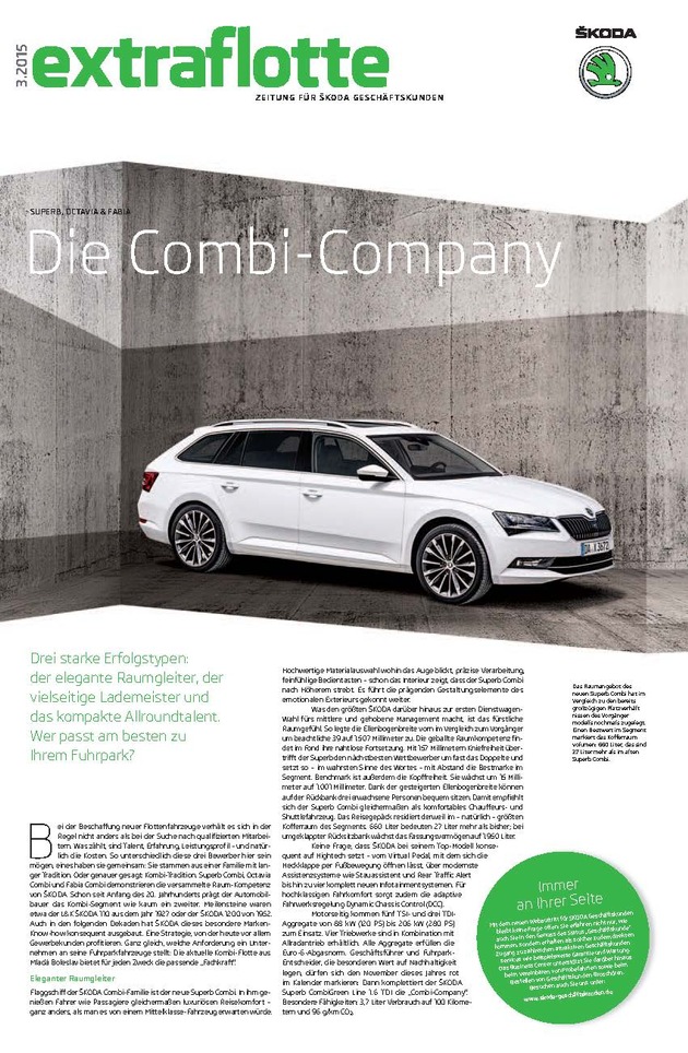 SKODA Magazine beim &apos;Automotive Brand Contest&apos; ausgezeichnet (FOTO)