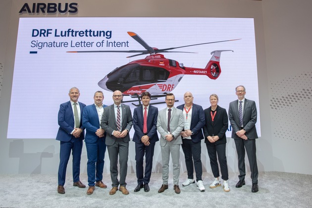 Kooperation zwischen DRF Luftrettung und Airbus Helicopter / Luftretter wollen 10 neue H140 in ihre Flotte aufnehmen