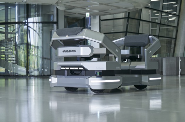 Reifen aus dem 3D-Drucker und ein Fahrzeug mit Kugelrädern: Hankook zeigt Mobilität von morgen