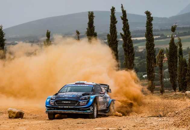 Ford Fiesta WRC-Pilot Teemu Suninen fährt auf Sardinien mit Platz 2 sein bestes Karriere-Ergebnis ein