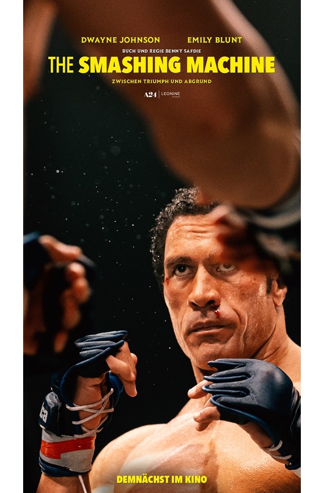 Dwayne Johnson ist THE SMASHING MACHINE / Intensiv und mit großer schauspielerischer Wucht / Ein Film wie ein Faustschlag / Ab 2. Oktober 2025 im Kino