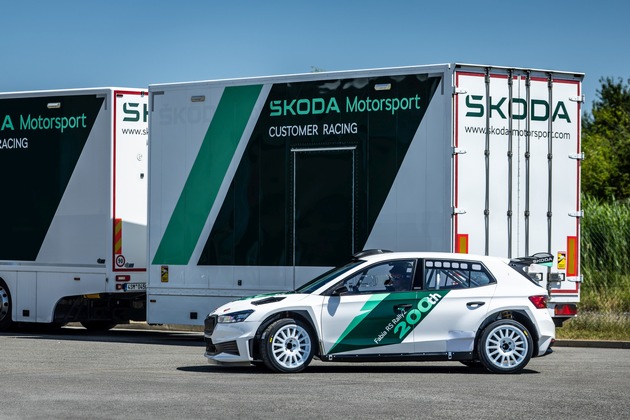 Meilenstein für Škoda Motorsport: Auslieferung des 200. Fabia RS Rally2
