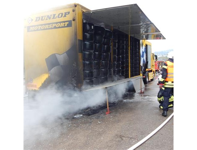 POL-PPKO: Lkw-Brand auf der BAB 48