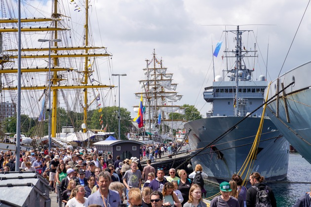 &quot;Nach Hause kommen, Loslassen und Erleben&quot; - Die Deutsche Marine auf der Kieler Woche